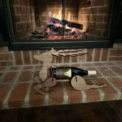NHS Holiday Wine Holder