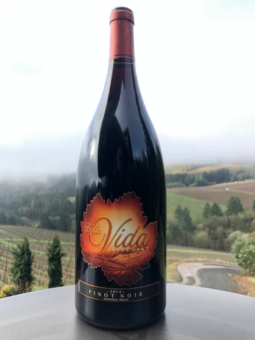 2015 Bella Vida "Tardy" Pinot Noir Magnum