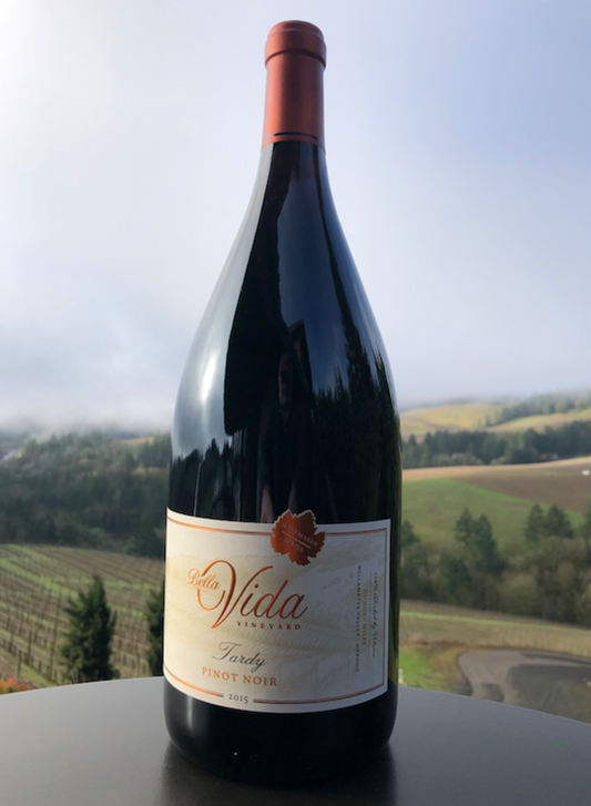 2017 Bella Vida "Tardy" Pinot Noir Magnum